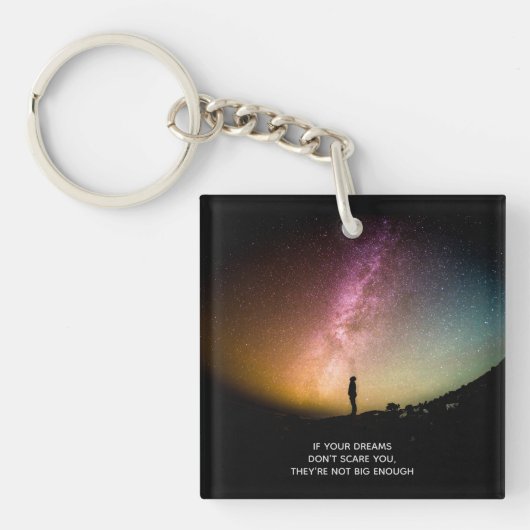 Porte-clés If your dreams don't scare you (Devant)
