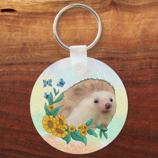 Porte-clés Igel dans la fleur (Verso)