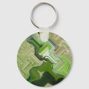Porte-clés Iguane vert