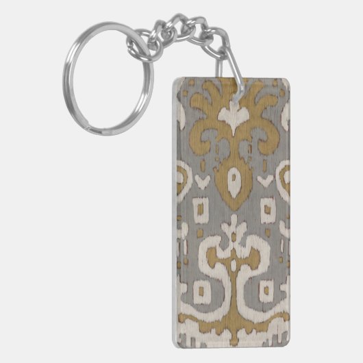 Porte-clés Ikat ocre I (Devant gauche)