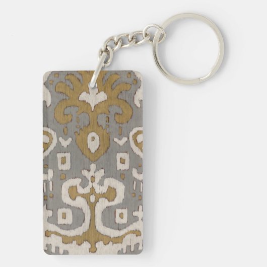 Porte-clés Ikat ocre I (Dos)