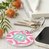 Porte-clés ikat pink.ai (Devant Droit)
