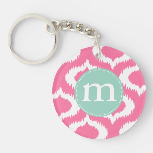 Porte-clés ikat pink.ai (Devant)
