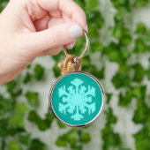 Porte-clés Ikat Snowflake (Main)