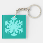 Porte-clés Ikat Snowflake (Dos)