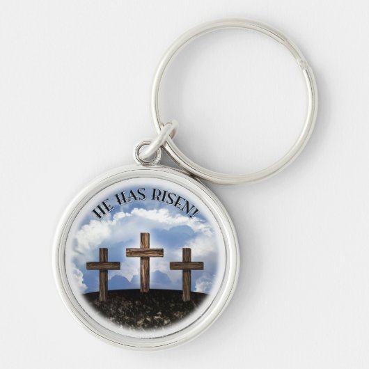 Porte-clés Il A Risqué 3 Croix Robustes (Devant)