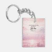 Porte-clés Il A Tout Fait Beau Coucher De Soleil Aquarelle (Devant gauche)