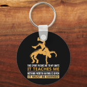 Porte-clés IL DOIT ÊTRE GARDÉ lutte (Recto)