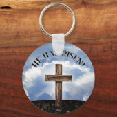 Porte-clés Il Est Devenu Un Ciel De Croix Robuste (Recto)