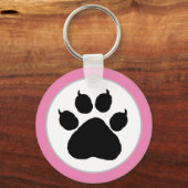 Porte-clés Il Est Facile D'Être Purrffait, Chat Gris (Verso)