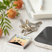 Porte-clés Il est ressuscité (Côté)