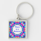 Porte-clés Il existe une solution (Devant)