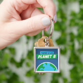 Porte-clés Il N'Y A Pas De Planète B (main)
