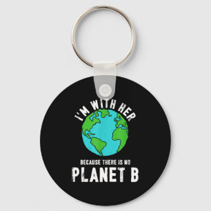 Porte-clés Il n'y a pas de planète B Écologie Nature Sauver l