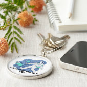 Porte-clés Il N'Y A Pas De Planète B - Jour des terres (Textu (Côté)