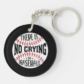 Porte-clés Il N'Y A Pas De Pleurage Au Baseball (Dos)