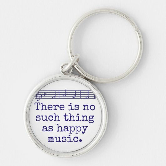 Porte-clés Il N'Y A Rien De Tel Que Happy Music - Music Quot (Devant)