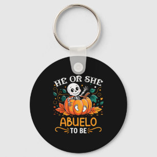 Porte-clés Il ou elle Abuelo pour être squelette de bébé Hall