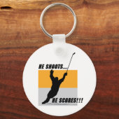 Porte-clés Il Tire...Il Scores ! (Recto)