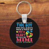 Porte-clés Il y a ce garçon qu'il m'appelle Sensibilisation s (Recto)