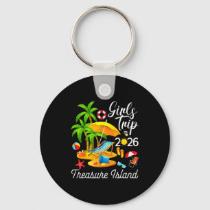 Porte-clés Île au trésor Floride Été Design Tropical