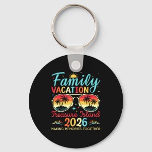 Porte-clés Île au trésor floride vacances en famille 2026
