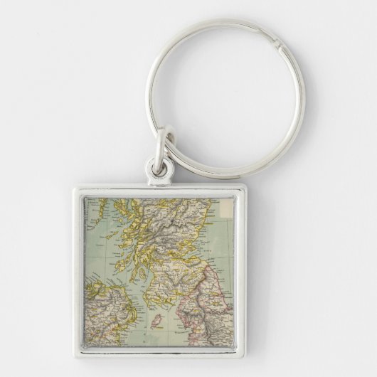 Porte-clés Île britannique 11 (Devant)