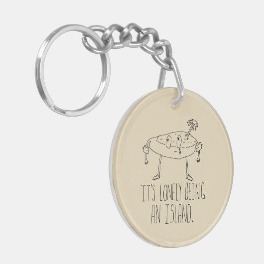 Porte-clés Île de bande dessinée (Devant gauche)