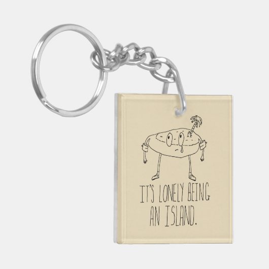 Porte-clés Île de bande dessinée (Devant gauche)