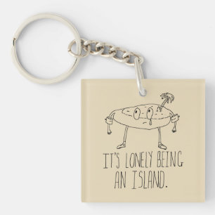 Porte-clés Île de bande dessinée
