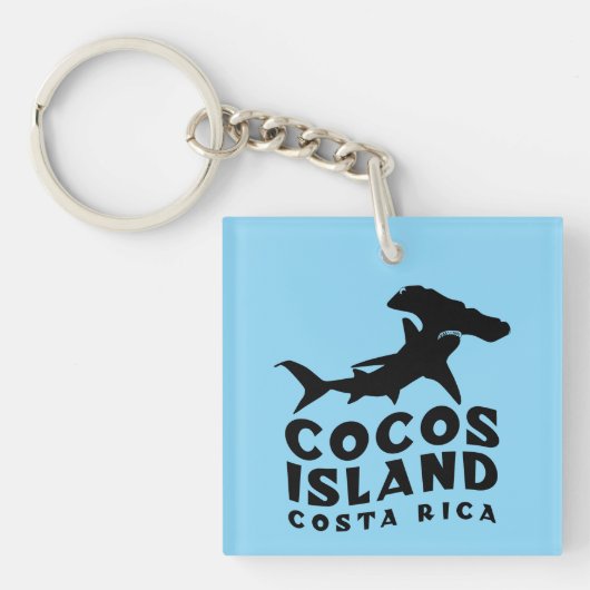 Porte-clés Île de Cocos de requin marmerhead (Devant)