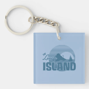 Porte-clés Île de Dookie - bleu