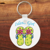 Porte-clés Île fille (Recto)