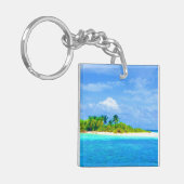 Porte-clés Île tropicale (Devant gauche)