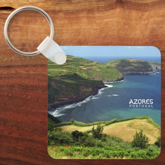 Porte-clés Iles Açores, Portugal (Recto)