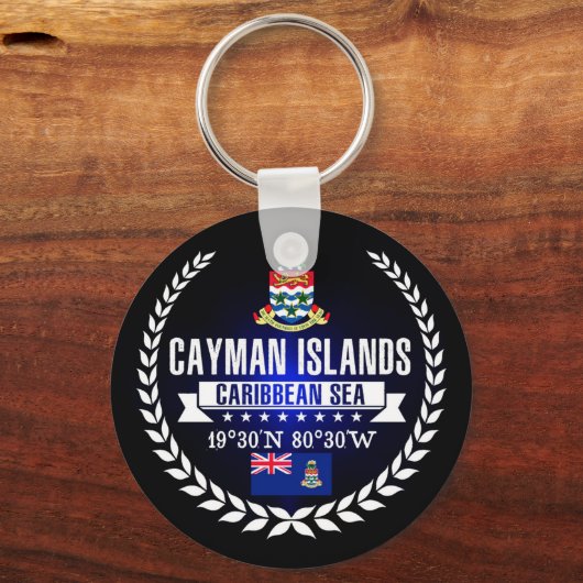 Porte-clés Îles Caïmans (Recto)
