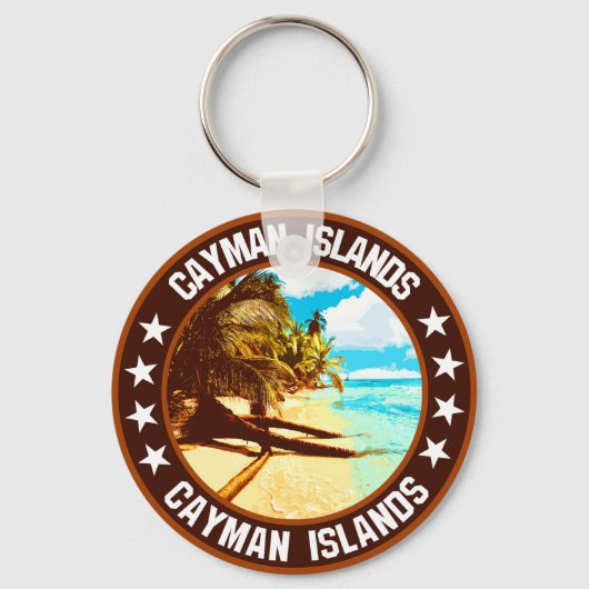 Porte-clés Îles Caïmans (Verso)