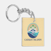 Porte-clés Îles Caïmans Caraïbes (Devant gauche)