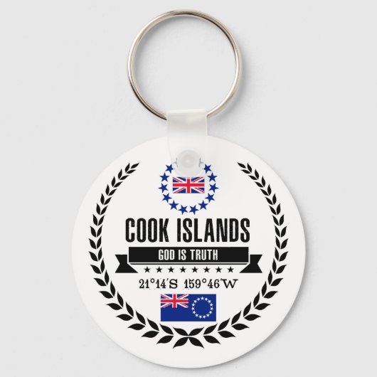 Porte-clés Îles Cook (Recto)