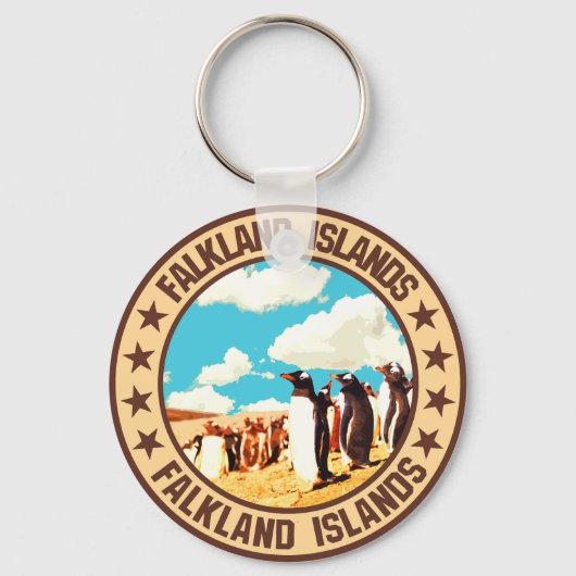 Porte-clés Îles Falkland (Recto)
