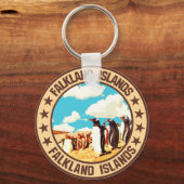 Porte-clés Îles Falkland (Recto)
