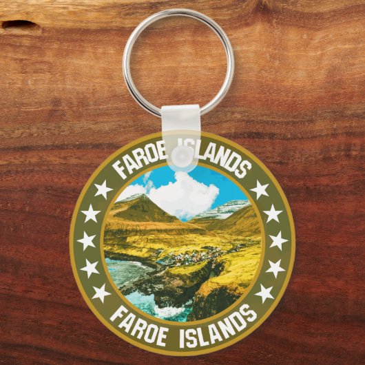 Porte-clés Îles Féroé (Verso)