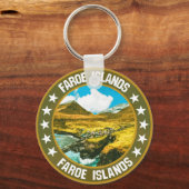 Porte-clés Îles Féroé (Recto)