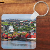 Porte-clés Îles Féroé (Torshavn) (Verso)