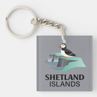 Porte-clés Îles Shetland Écosse Royaume-Uni