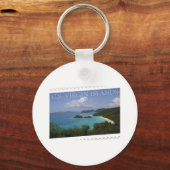 Porte-clés Îles Vierges américaines - St. John's Trunk Bay (Recto)