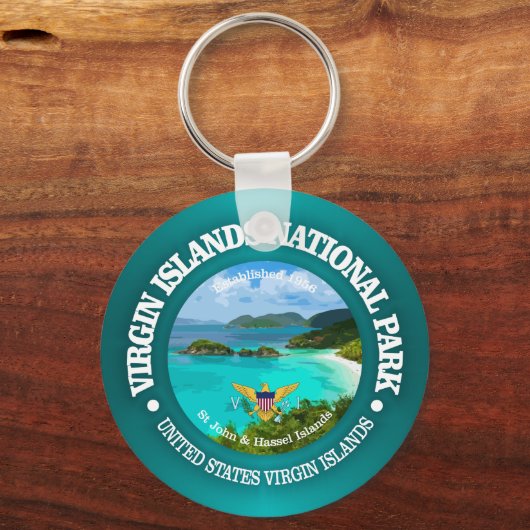Porte-clés Îles Vierges NP (Recto)