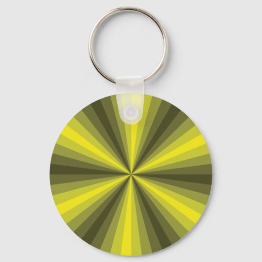Porte-clés Illusion optique Porte - clé jaune (Recto)