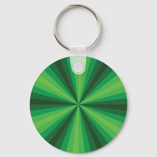 Porte-clés Illusion optique Porte - clé vert (Recto)
