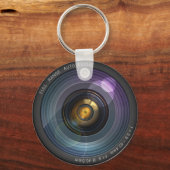 Porte-clés Illusion secrète de lentille de caméra cachée (Recto)